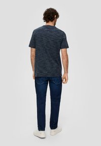 s.Oliver CREW NECK - Jednoduché tričko - navy