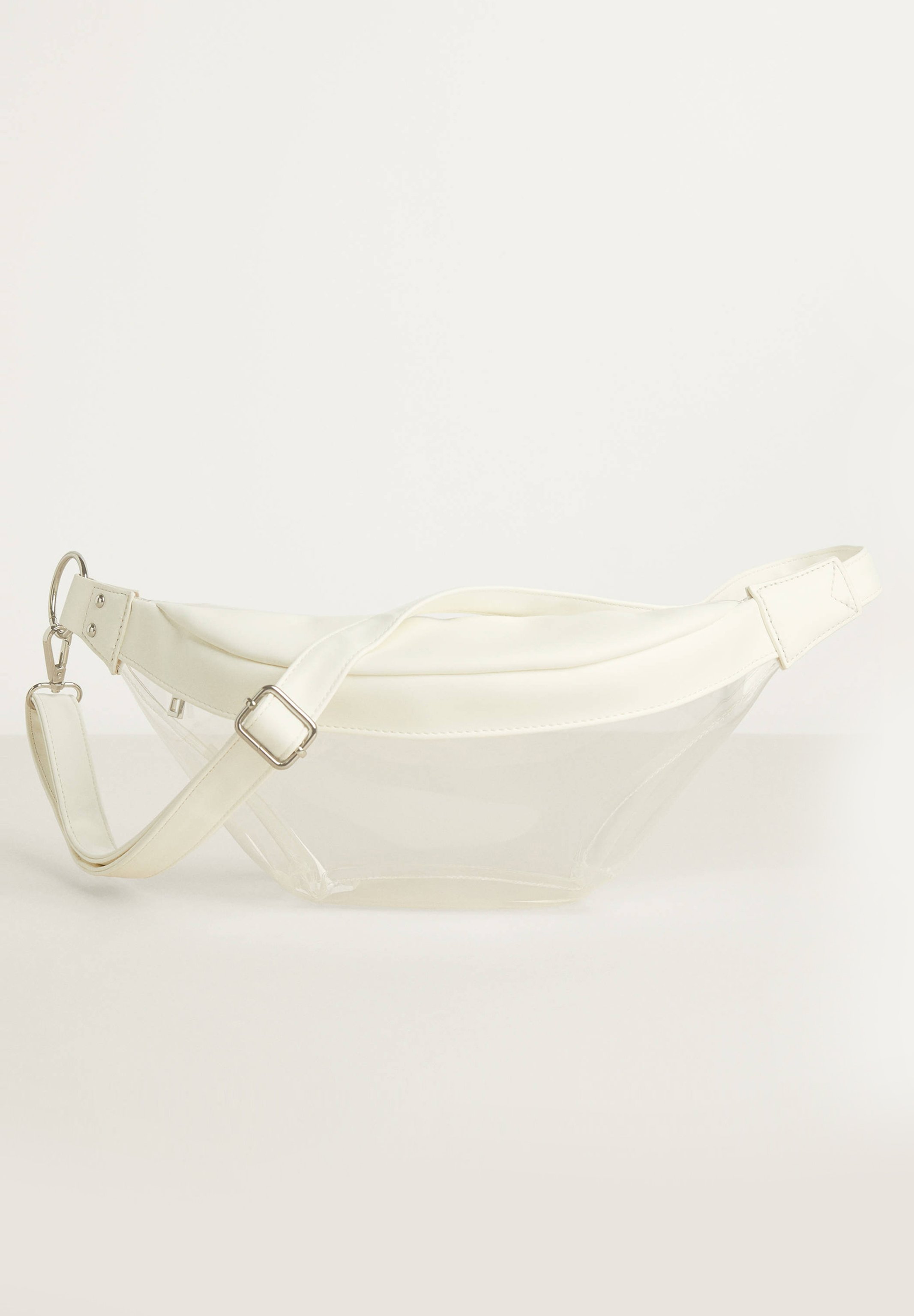 clear bum bag bershka