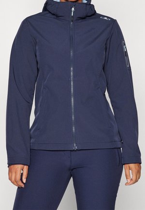 Soft shell jacket - blue