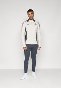 adidas Performance REAL MADRID EU TRAINING TOP - Långärmad tröja - putty mauve/dark grey/charcoal