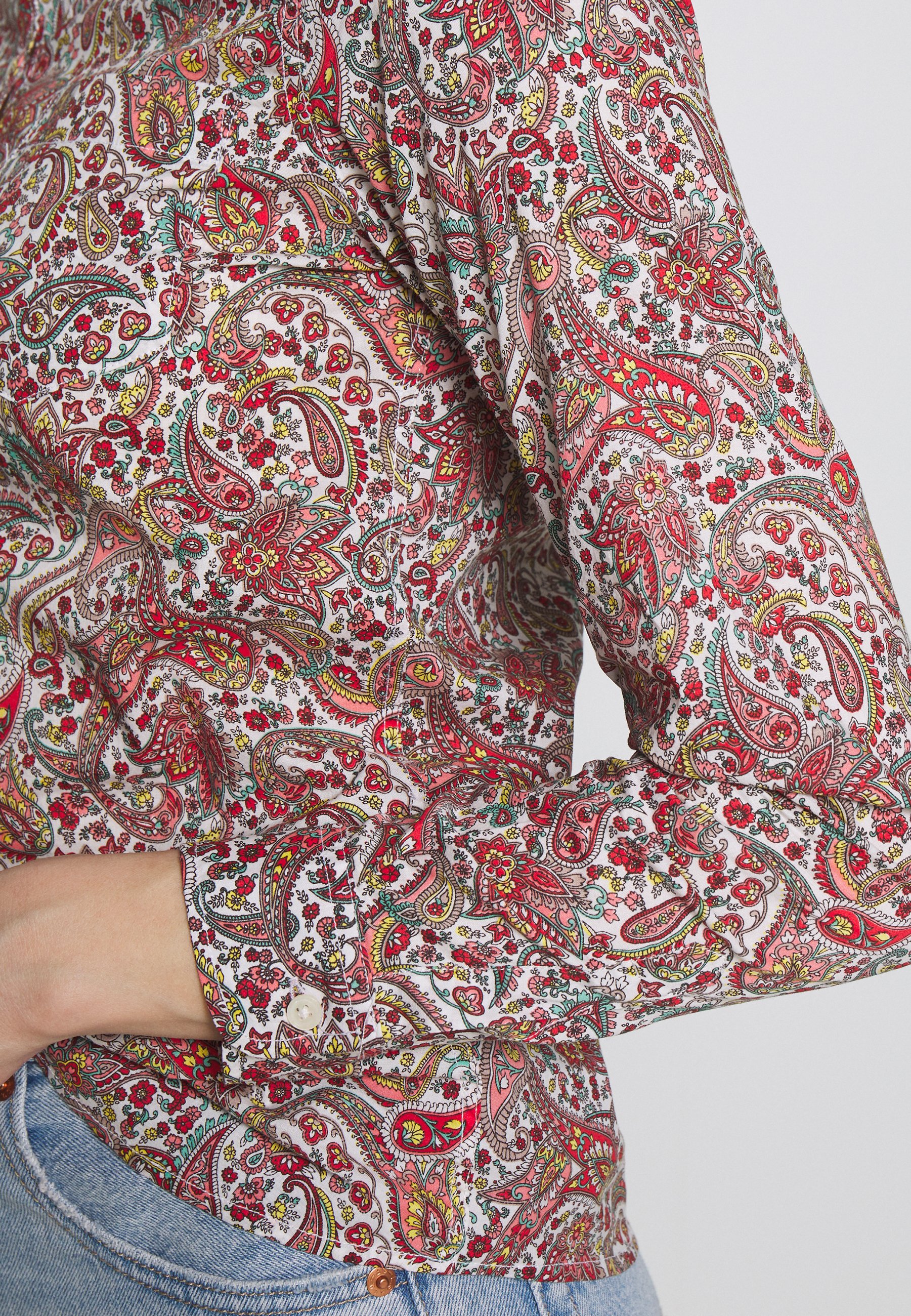 Springfield CAMISA RAYA PAISLEY Skjorte multicolor Springfield CAMISA RAYA PAISLEY Skjorte multicolor