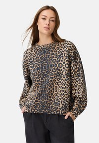 camel active AUS REINER - Sweatshirt - leo print