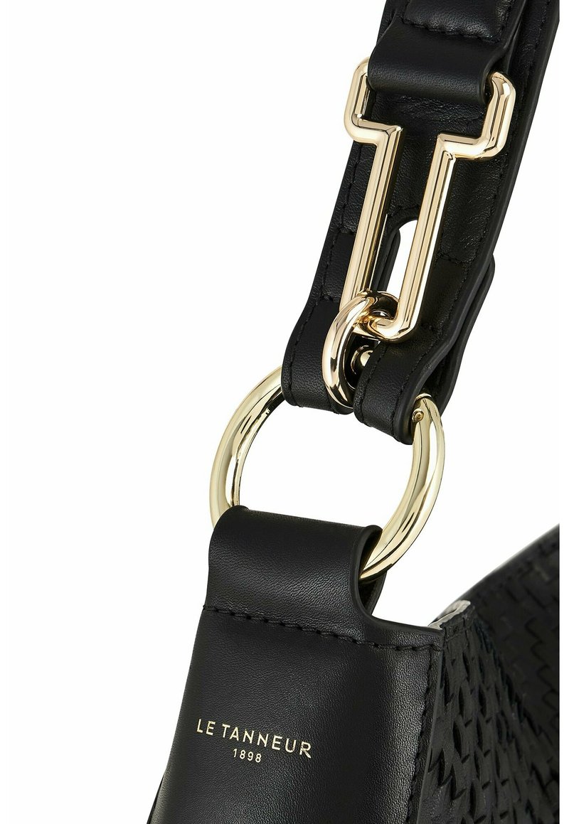 Le Tanneur HOBO VICKY TRESSÉ Sac à main noir/noir ZALANDO