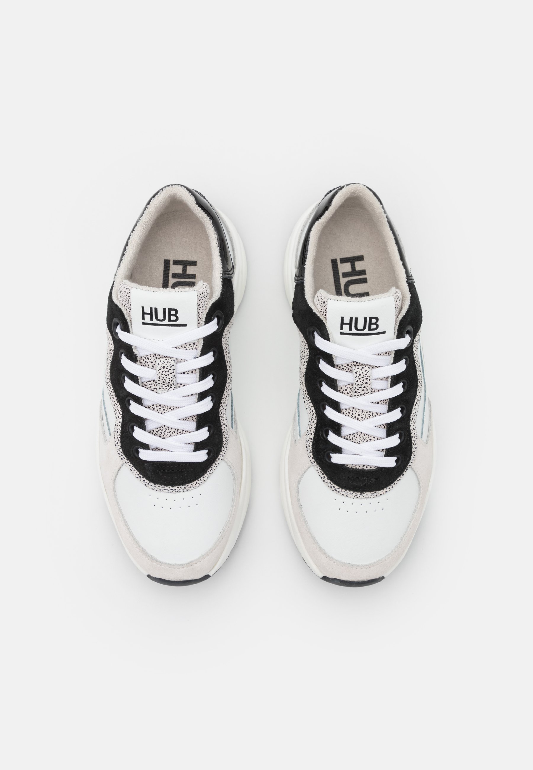 HUB ROCK - Sneakers laag - off white/hasta/black/wit - Zalando.nl
