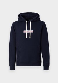 Tommy Hilfiger BOX HOODY - Sweatshirt - desert sky