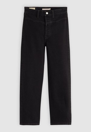 Levi's® RIBCAGE STRAIGHT ANKLE WESTERN YOKE - Straight leg jeans - rock era lb