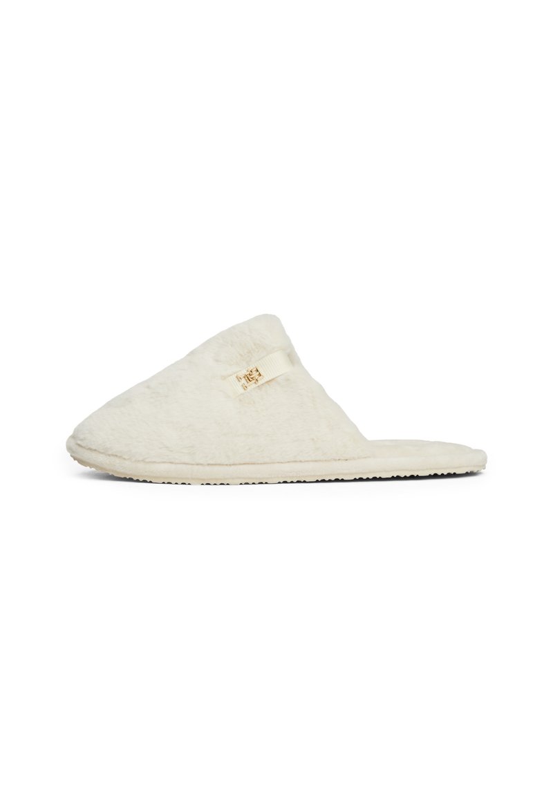 Tommy Hilfiger COMFORT HOME SLIPPER - Hjemmesko - ancient white