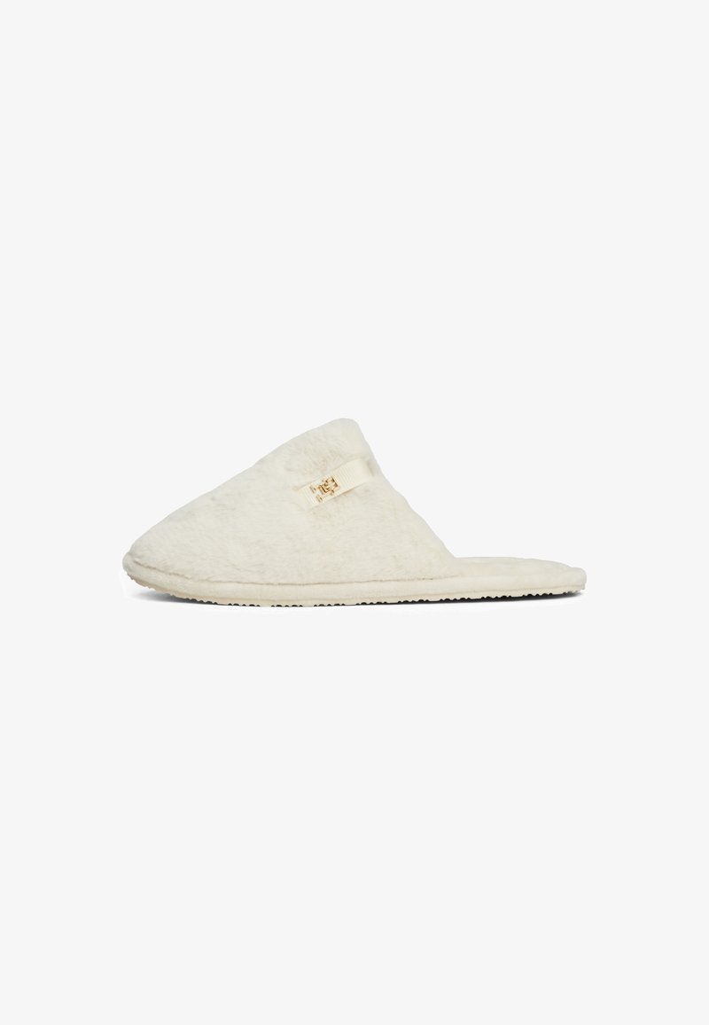 Tommy Hilfiger COMFORT HOME SLIPPER - Čības - ancient white