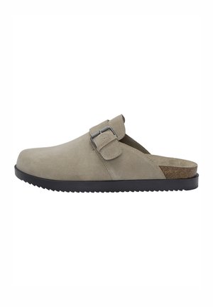 WITH BUCKLE - Papuci - beige