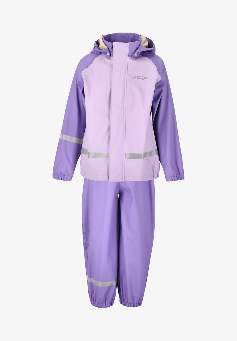 ZIGZAG SET - Regnbyxor - lavendula
