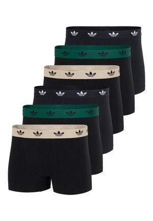 6-PACK - Kurze Boxershorts - schwarz/multicolor