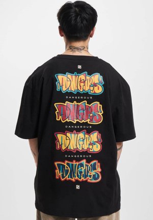 Dangerous DNGRS WALLBITE - T-Shirt print - black