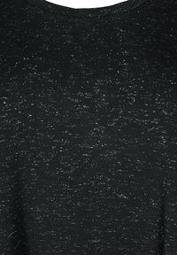 Zizzi Osnovna majica kratkih rukava - black sliver lurex