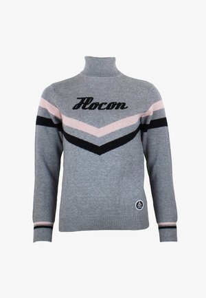 Peak Mountain Striktrøje - gris