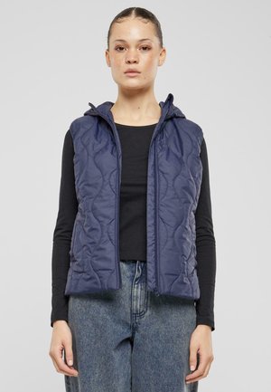 Urban Classics SUPER PUFFER - Waistcoat - navy