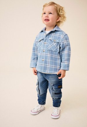 Next CHECK SET - T-shirts print - light blue