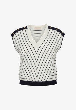LIU JO, ECS CHIUSA - T-shirt con stampa - bianco--blu