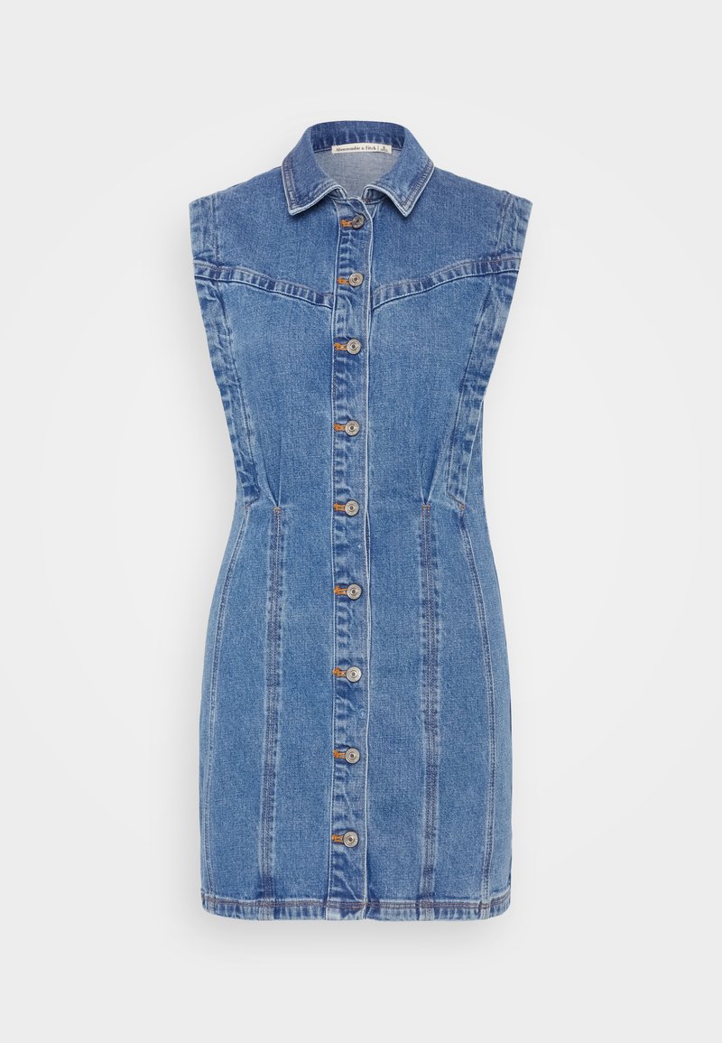 Abercrombie & Fitch Jeansjurken lichtblauw denim Abercrombie & Fitch Jeansjurken lichtblauw denim