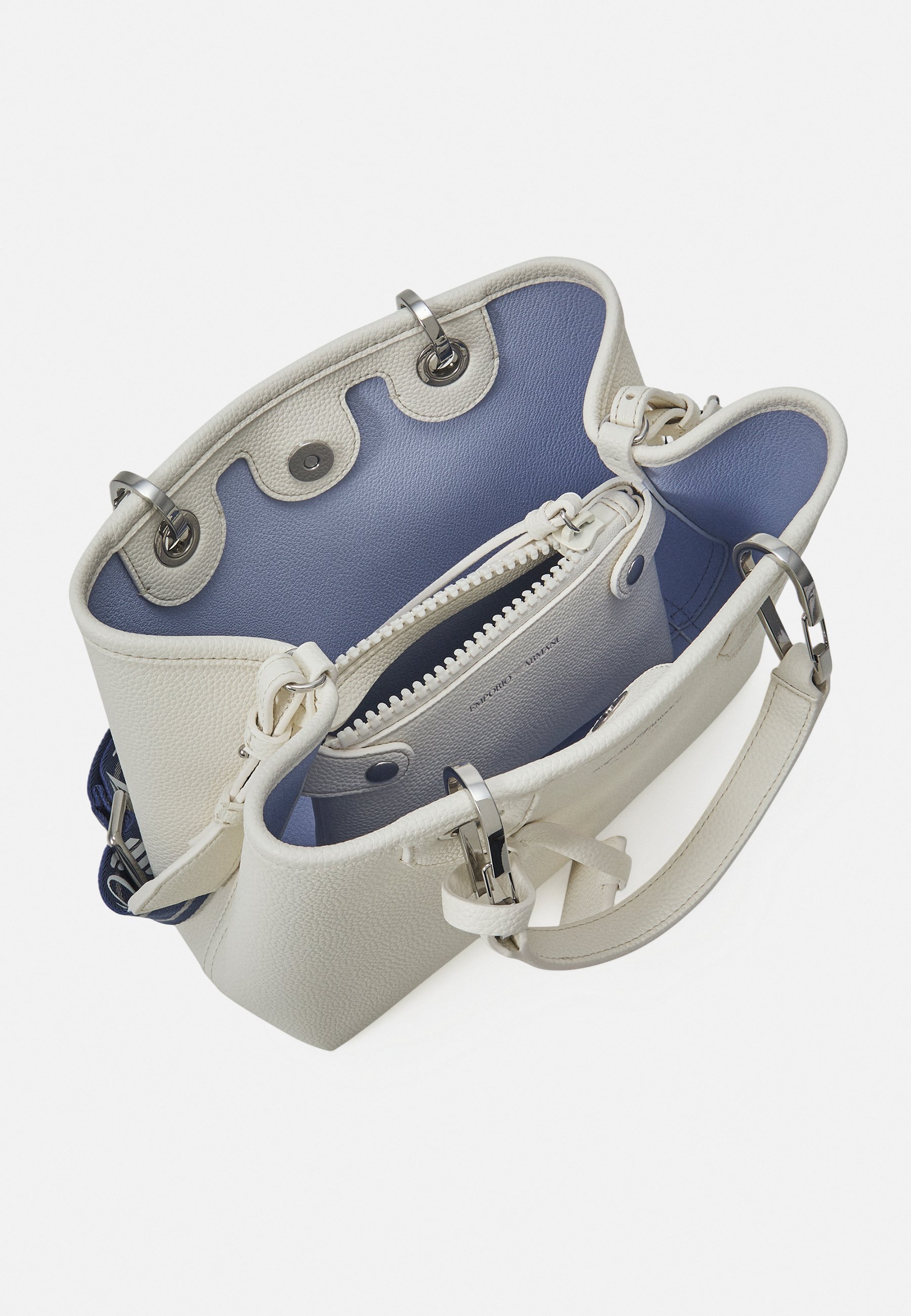 Emporio Armani MY SET - Wash bag - lino/white/off-white - Zalando.co.uk