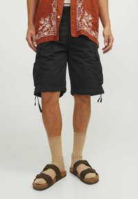 Jack & Jones - COLE - Shorts - black Miniaturebillede 1