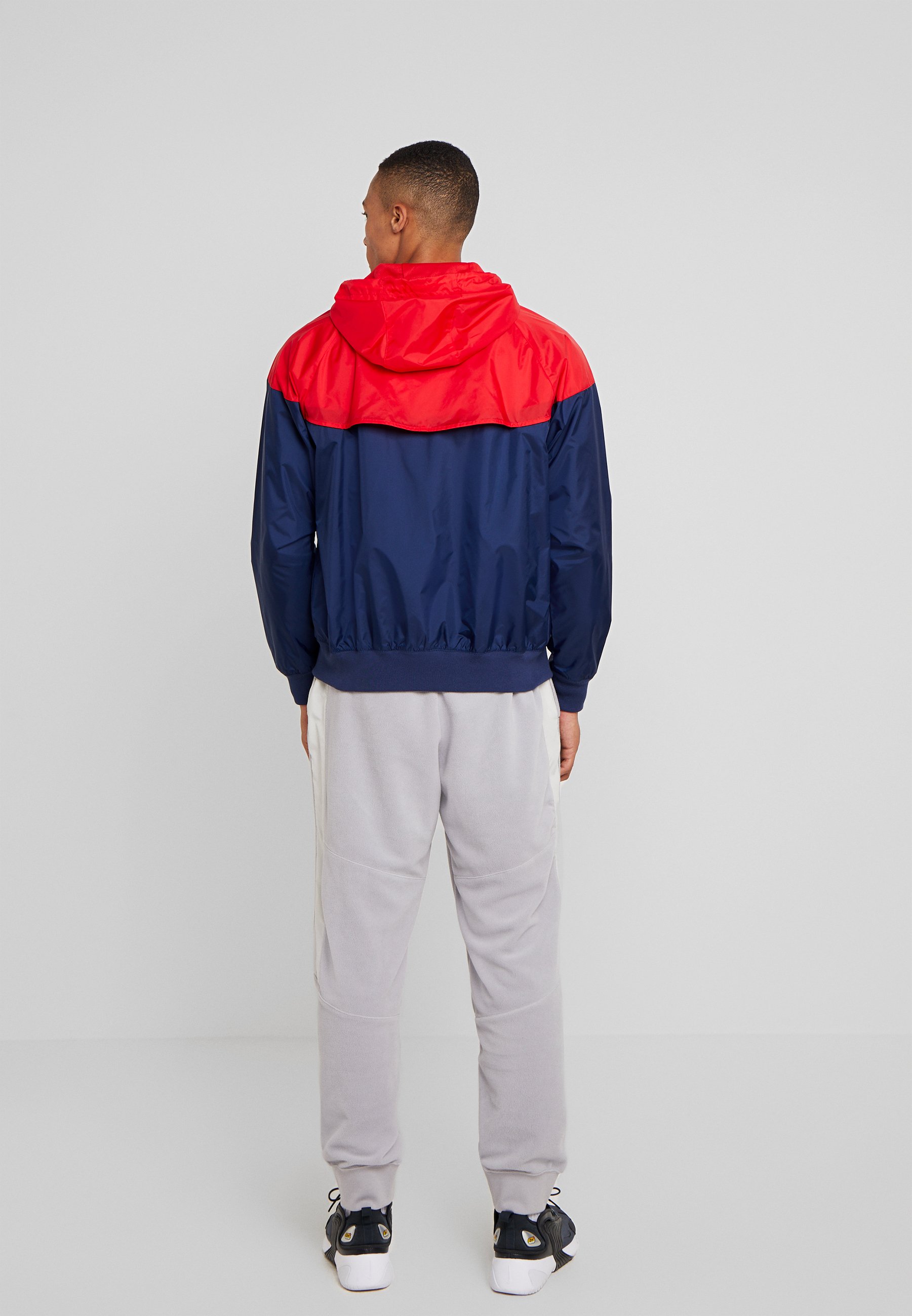 red white and blue nike jacket