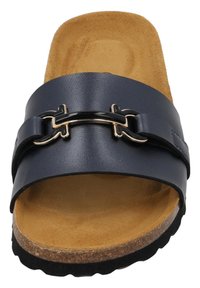 Palado LAUDRA - Pantolette flach - schwarz metallic