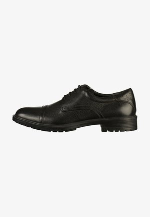 Geox, Derbies & Richelieus - black