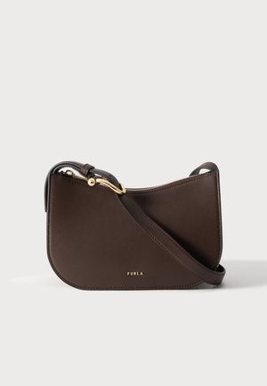 Furla, SARA SHOULDER BAG - Чанта за носене през рамо - brown