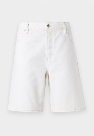 FRAME THE LEISURE - Jeansshorts - white