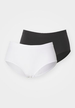 LES POCKETS ECODIM 2 PACK - Boxerky - noir/blanc