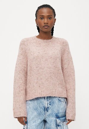 VMINGRID O NECK  - Džemper - pink dogwood melange