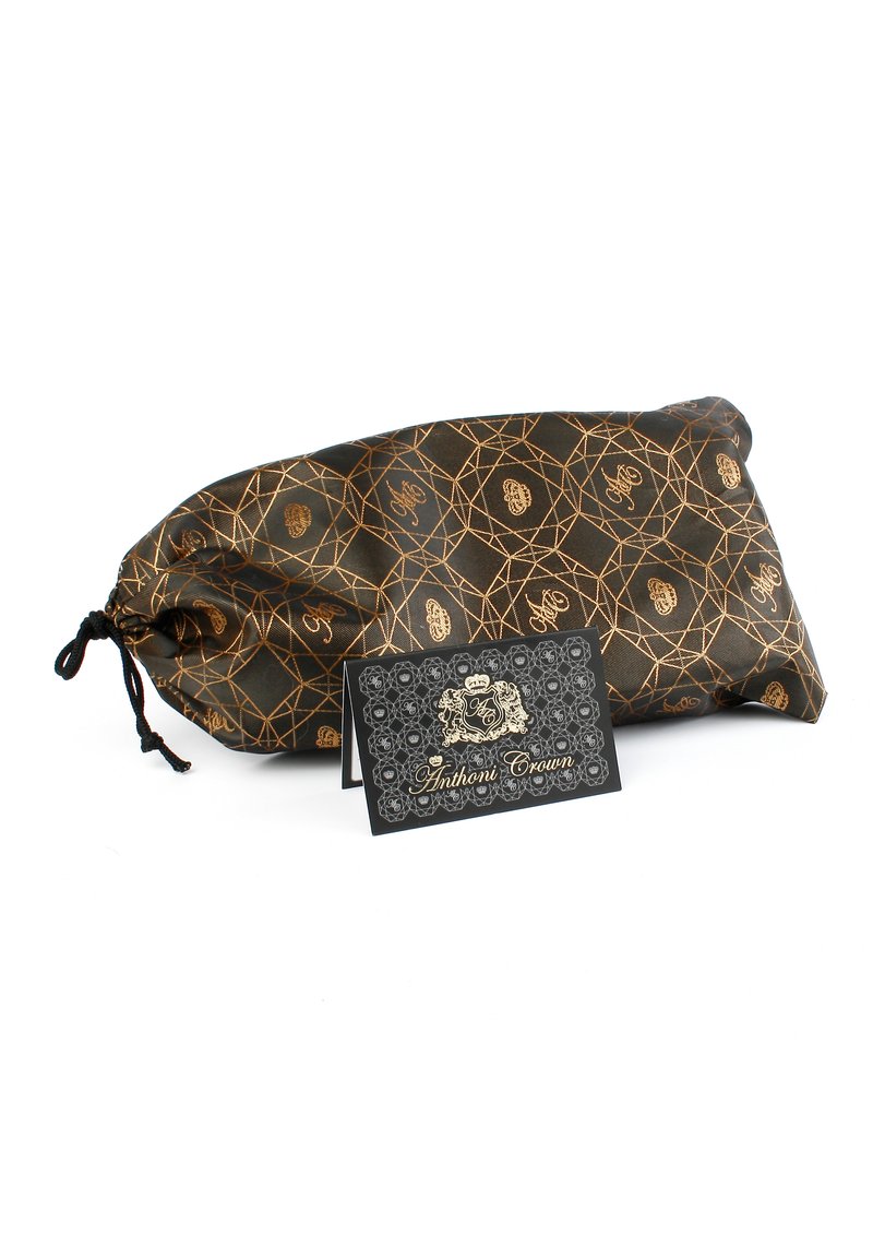 Damen Gürtel casual | Anthoni Crown Taillengürtel schwarz - HA11522 Damen Gürtel casual | Anthoni Crown Taillengürtel schwarz - HA11522