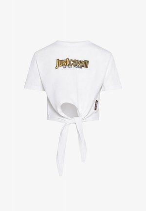 Just Cavalli, T-SHIRT - T-shirt con stampa - white