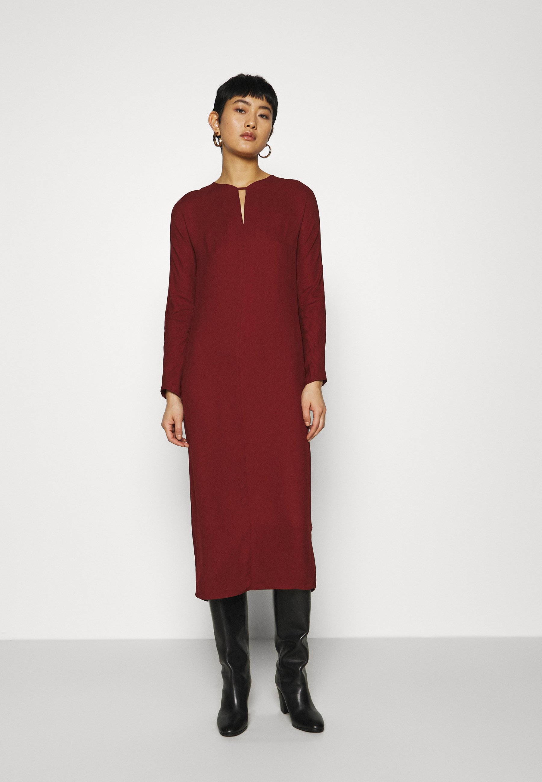 ARKET Casual - Day dress - red/dark red 