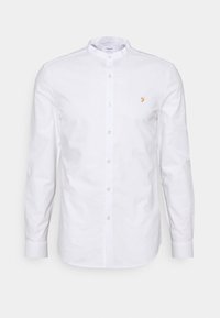 BREWER MANDARIN COLLAR SLIM FIT SHIRT - Hemd - white
