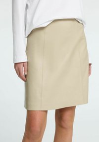Selected Femme SLFNEW SKIRT - Odinis sijonas - island fossil