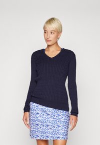 Daily Sports MADELENE  - Strikkegenser - navy