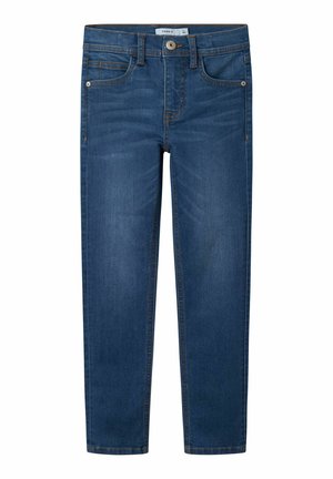 NKMSILAS - Vaqueros slim fit - dark blue denim
