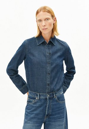 AURELAA - Overhemdblouse - dark-blue denim