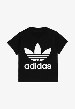 TREFOIL - T-shirt con stampa - black/white