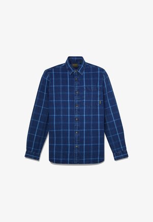 Timberland, INDIGO CHECK SHIRT (REGULAR). - Shirt - medium blue