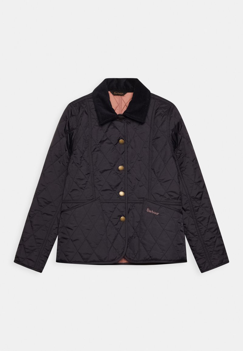 Barbour LIDDESDALE QUILT Winter jacket navy/rose blush/blue