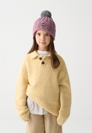 Colmar Originals RIB-KNIT WITH POM-POM - Mütze - pink