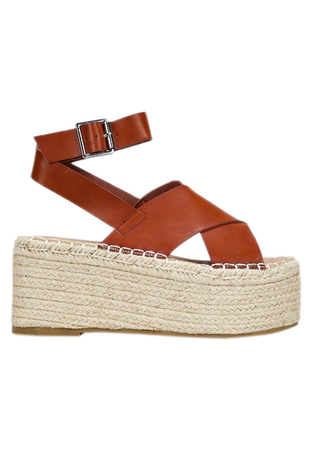 Bosanova Sandalias con plataforma - cuero/camel - Zalando.es