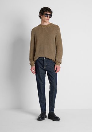 Antony Morato, DENIM CHINOS RAY SLIM ANKLE LENGHT FIT IN COMFORT RAW BLUE DENIM - Slim fit jeans - blue denim