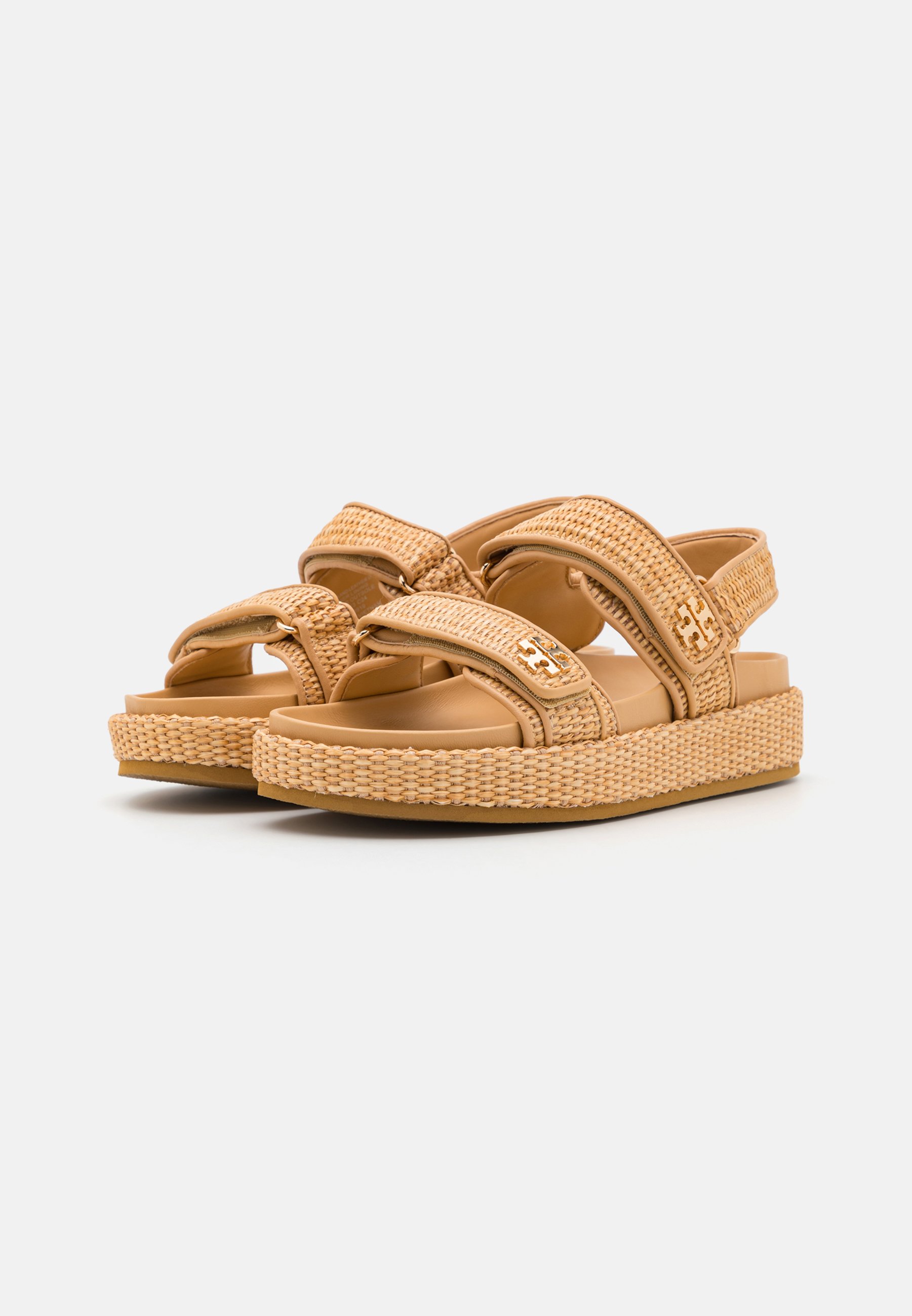Tory Burch KIRA SPORT - Platform sandals - natural/multi