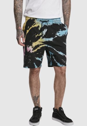 Urban Classics, TIE DYE - Lühikesed püksid - black