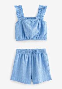 Next TEXTURED AND SET  - REGULAR FIT - Shorts - blue