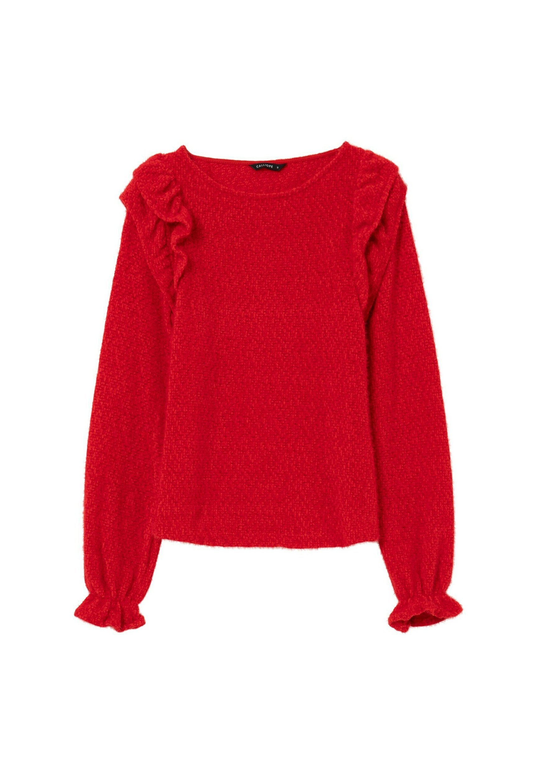 con bottoni maglioncino rosso zara Pullover Rosso Zara Maglia Basic Zara Outlet