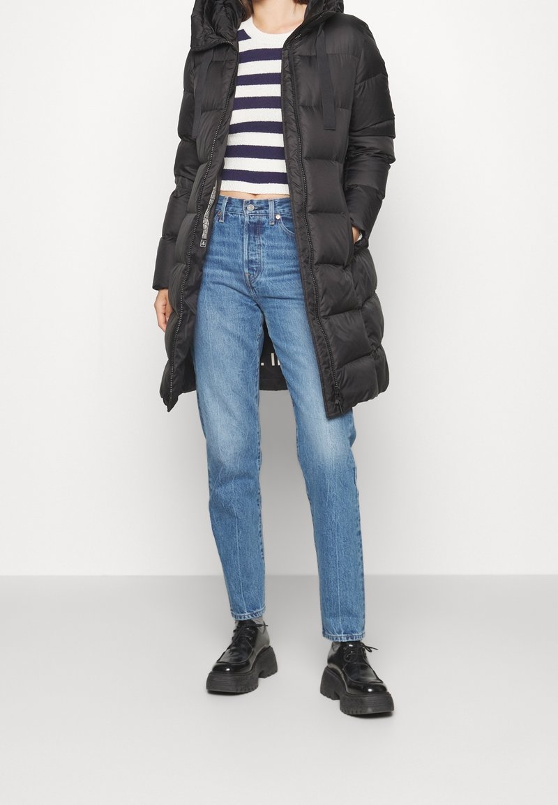 Daunenmantel Dunkelblau Marco Polo Schwarzer Daunenmantel Marc O